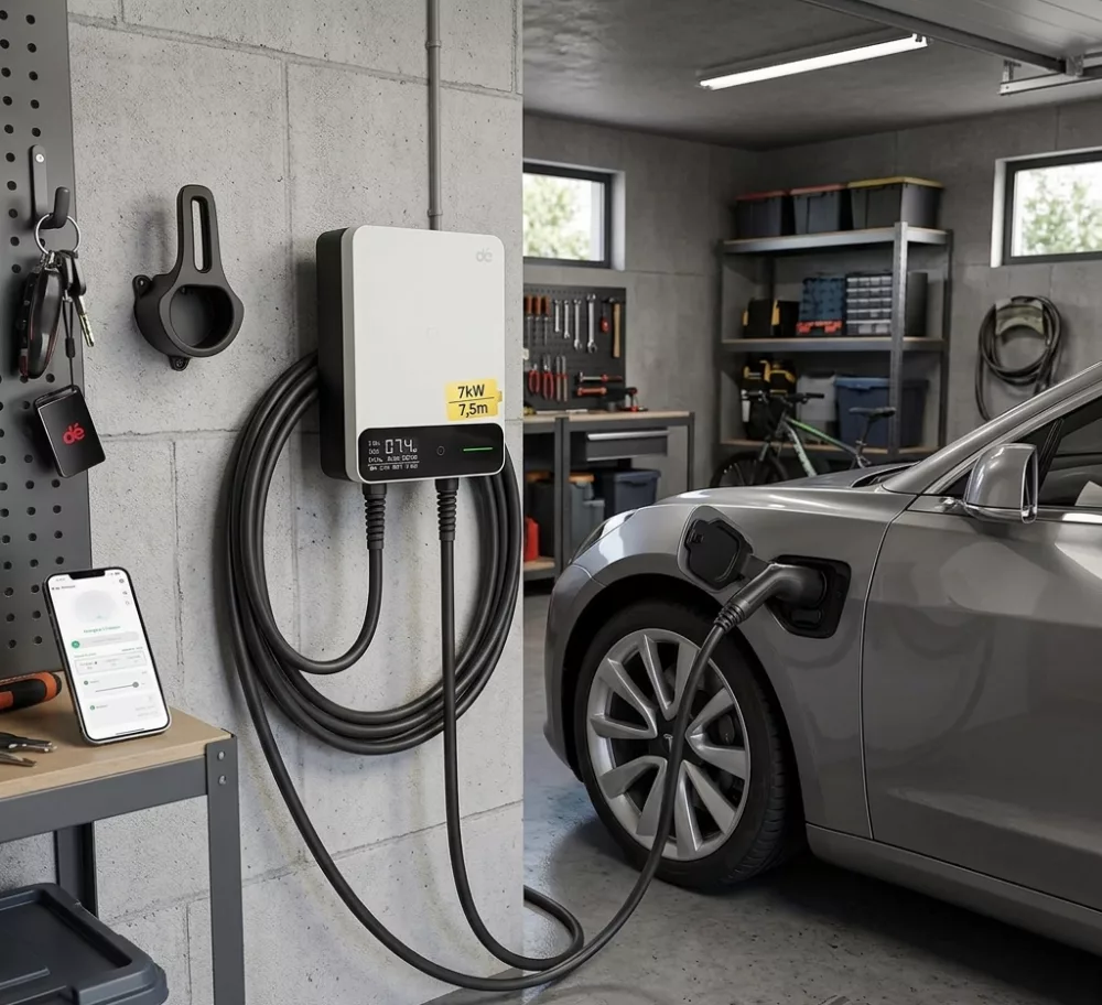 Test du câble dépow Type 2 monophasé 7,4 kW : le bon choix pour recharger sa voiture électrique au quotidien ?